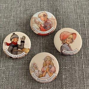 American Girl Collector Pins - Kirsten, 1990s